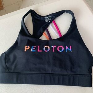 Peloton Women's Black Sports Bra AND Legging Set